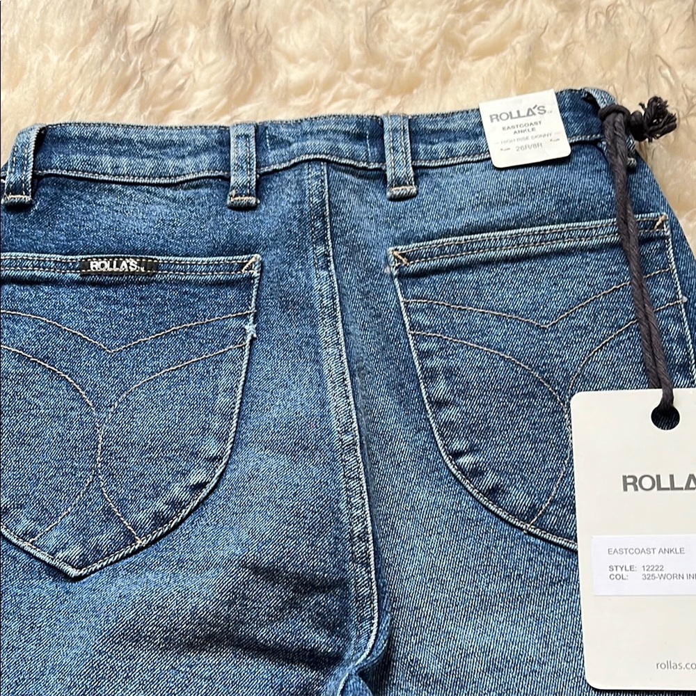 ROLLA'S Blue Ankle & Cropped Jeans